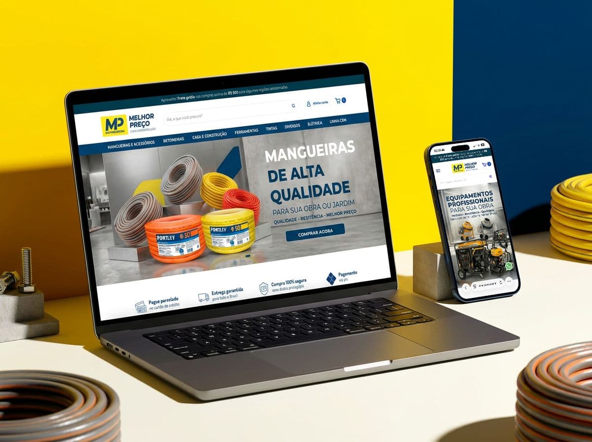 Site Melhor Preço — projeto entregue pela SELVA